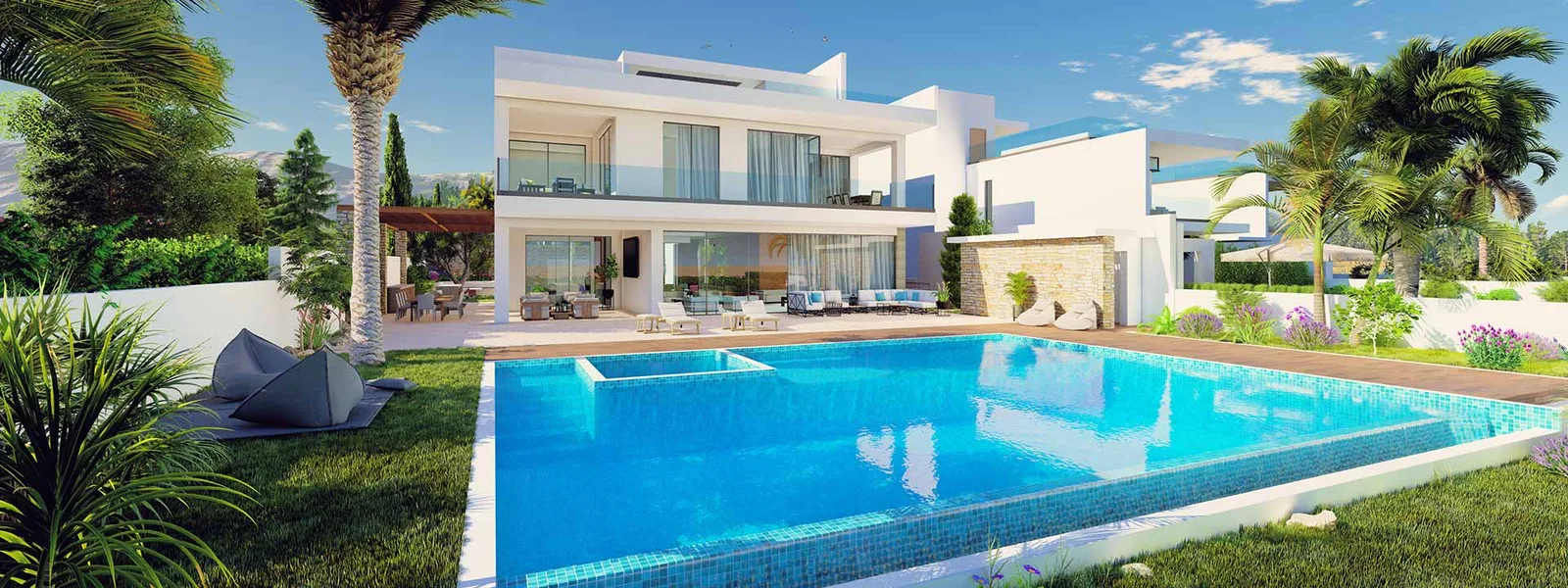 Calma Beachfront Villas in Latchi