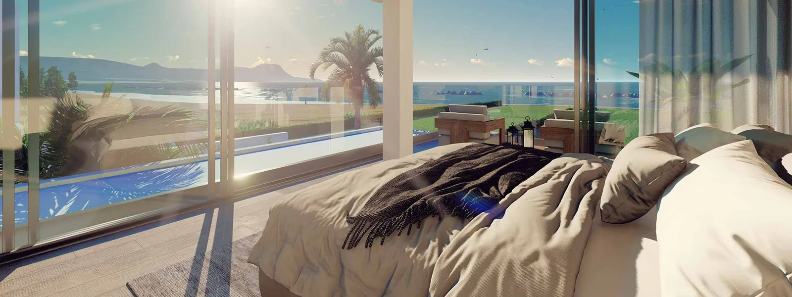 Calma Beachfront Villas in Latchi