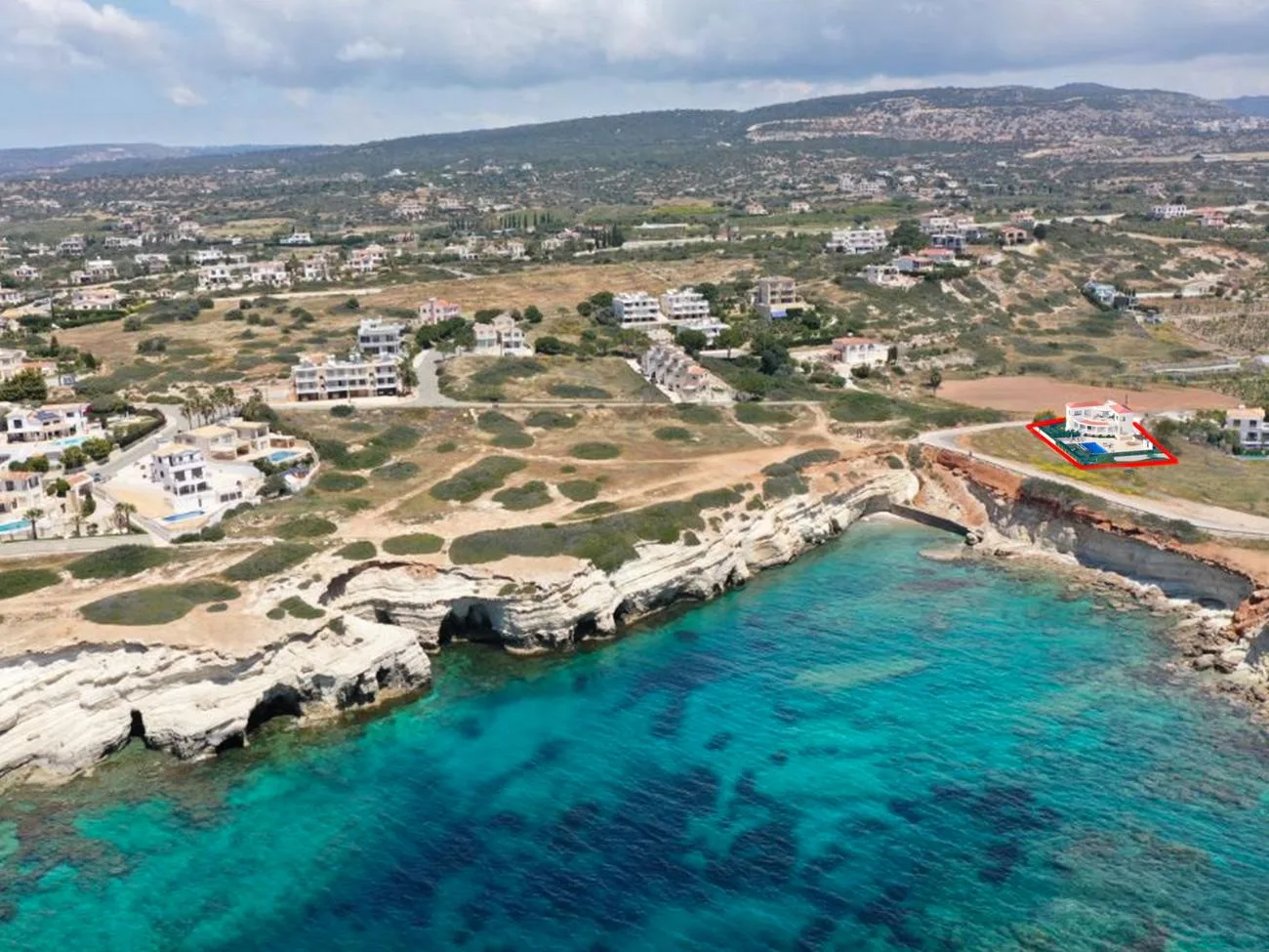 Sea Caves Seafront Villa