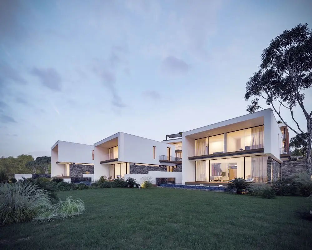 וילות על קו החוף Queens Sands Beachfront Villas