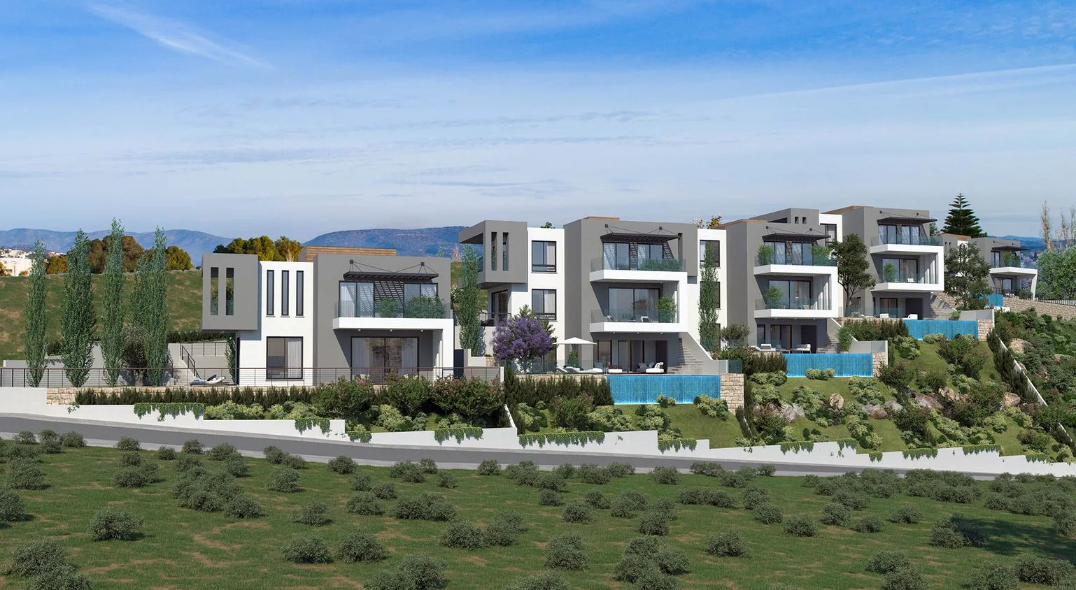 Luxury Villas in Pafos, Cyprus | Lofos Heights by Domenica G