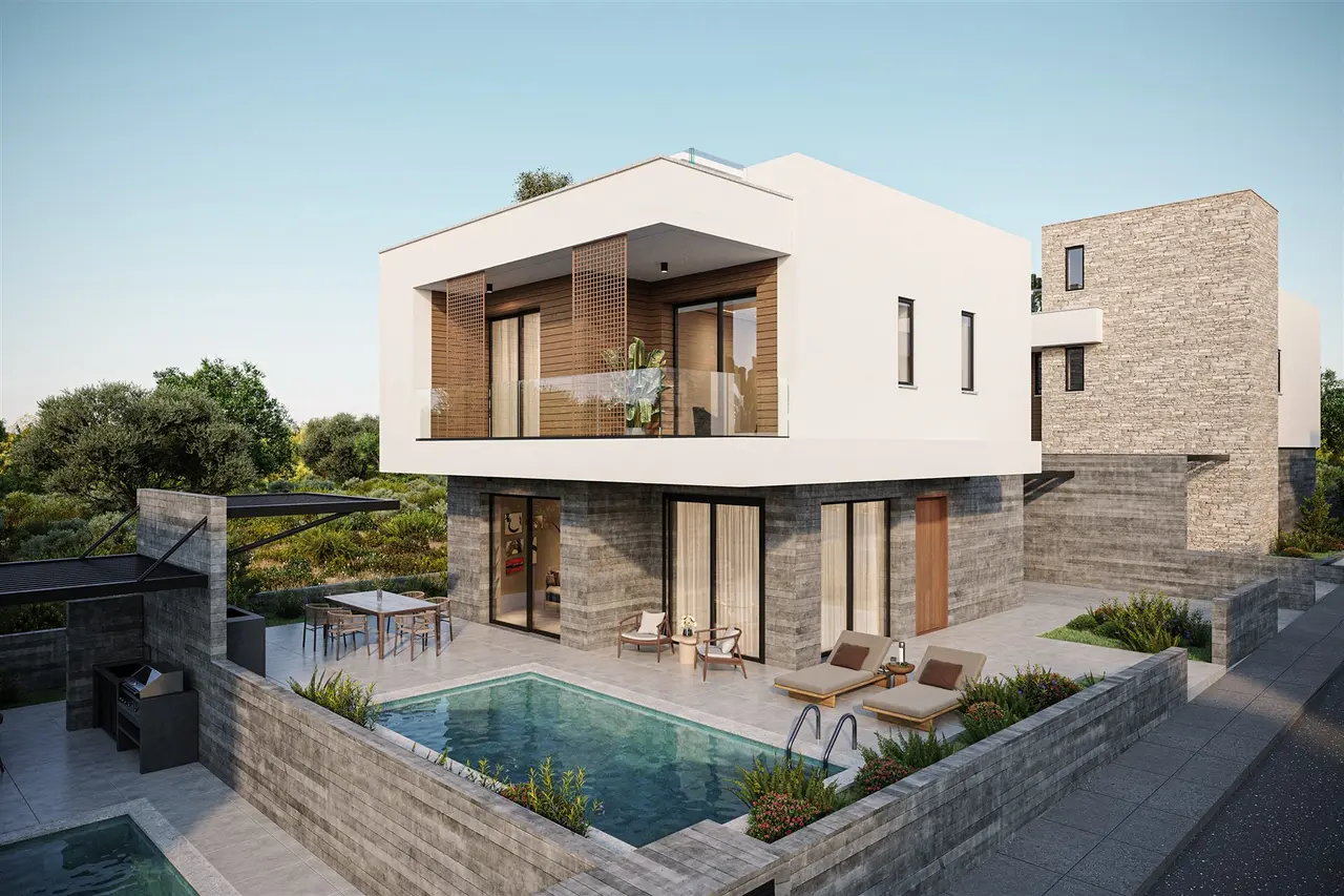 Paphos Property Modern Three Bedroom House