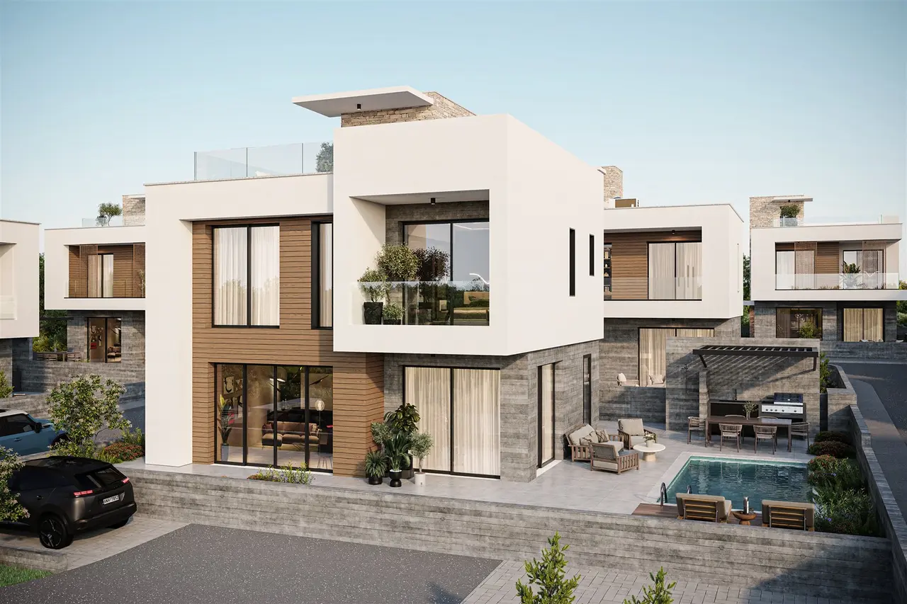 Paphos Property Modern Three Bedroom House