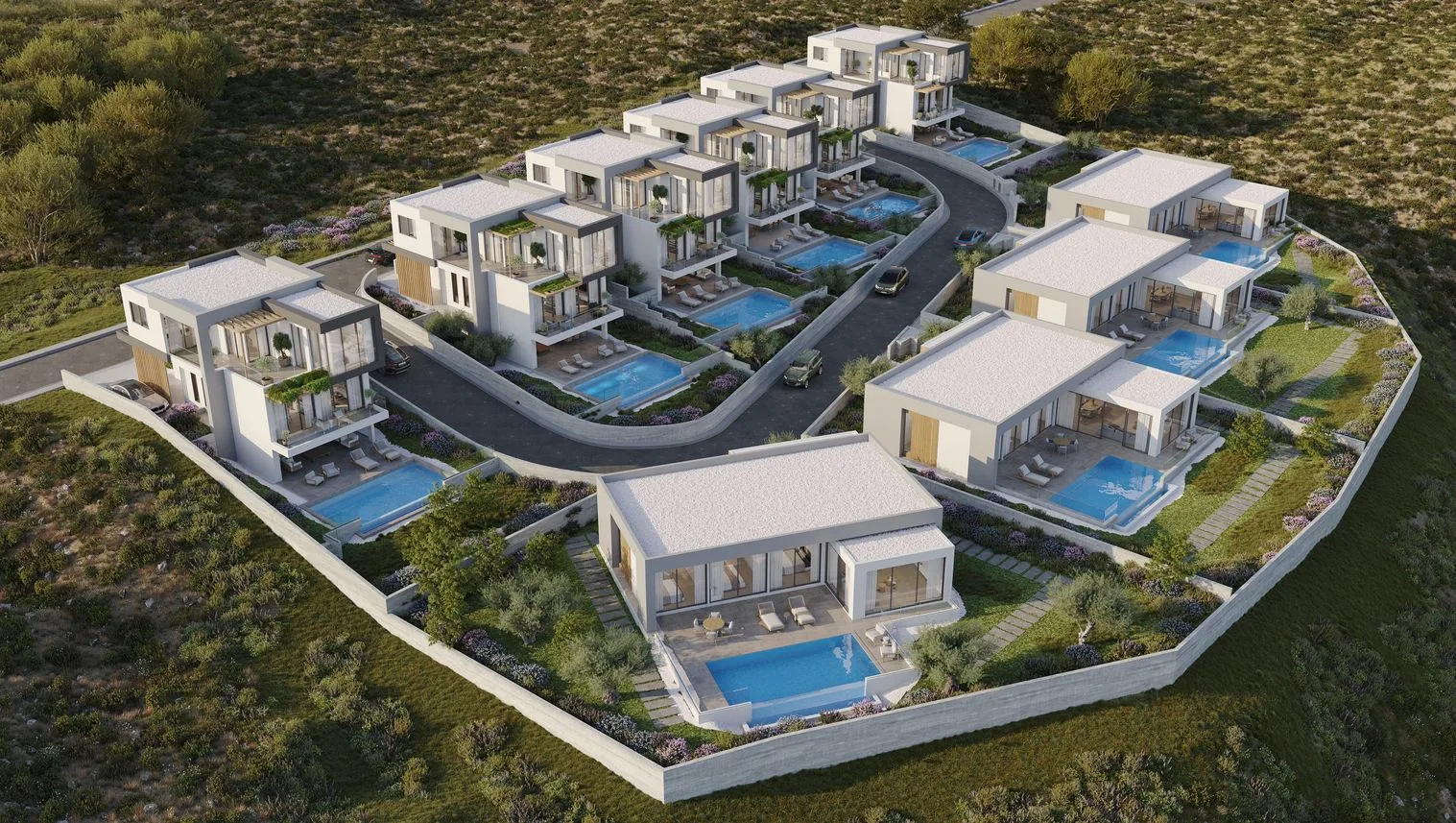 Luxury Orion Villas in Tala, Pafos