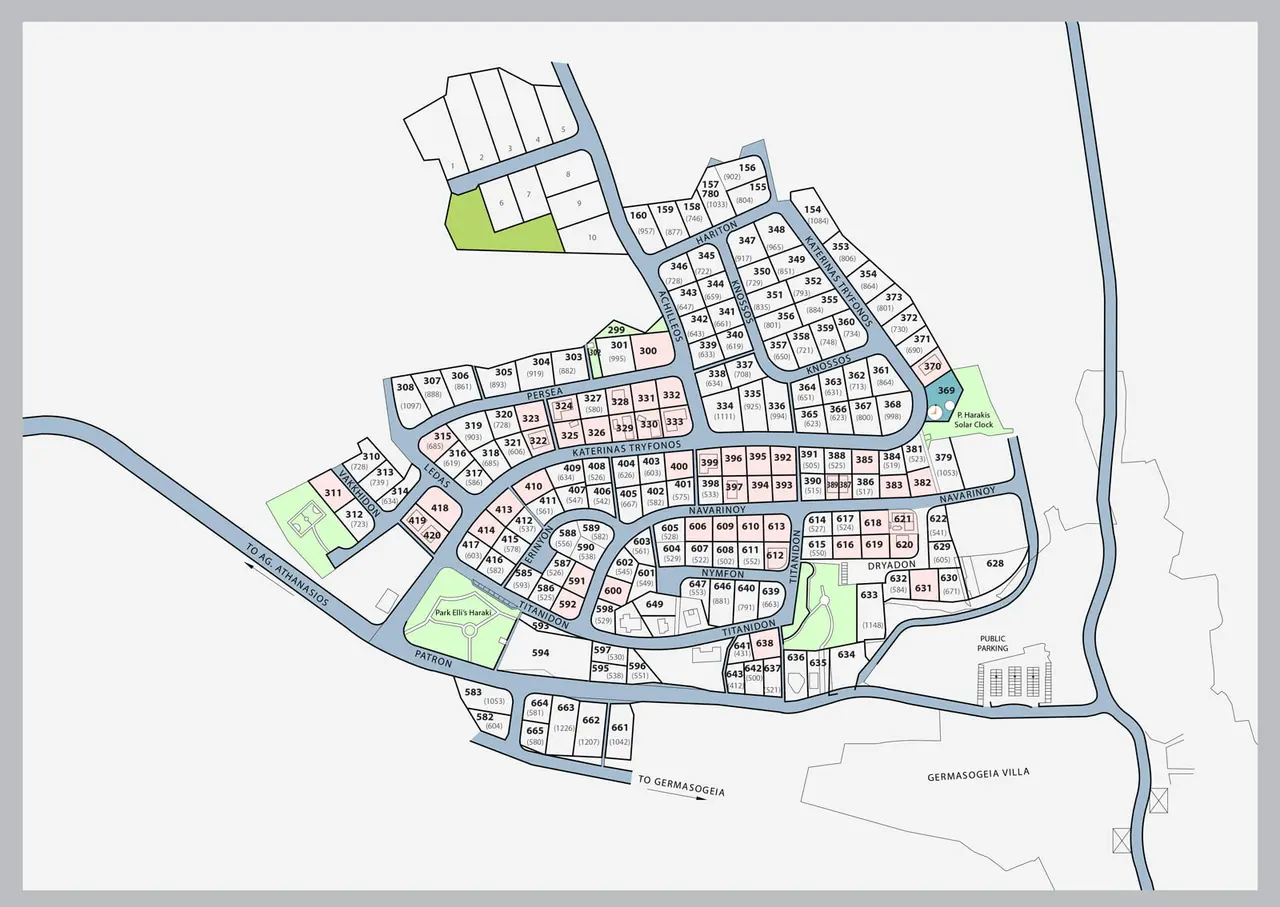 מגרש מפותח: Germasogeia – Panorea