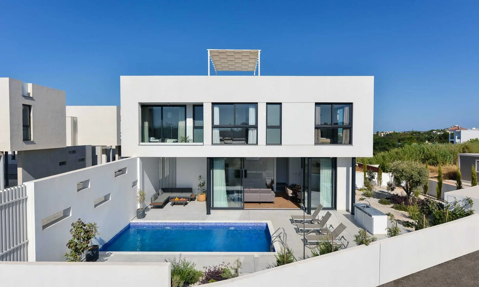 Modern Seaside Villas in Protaras - Almaria Residences